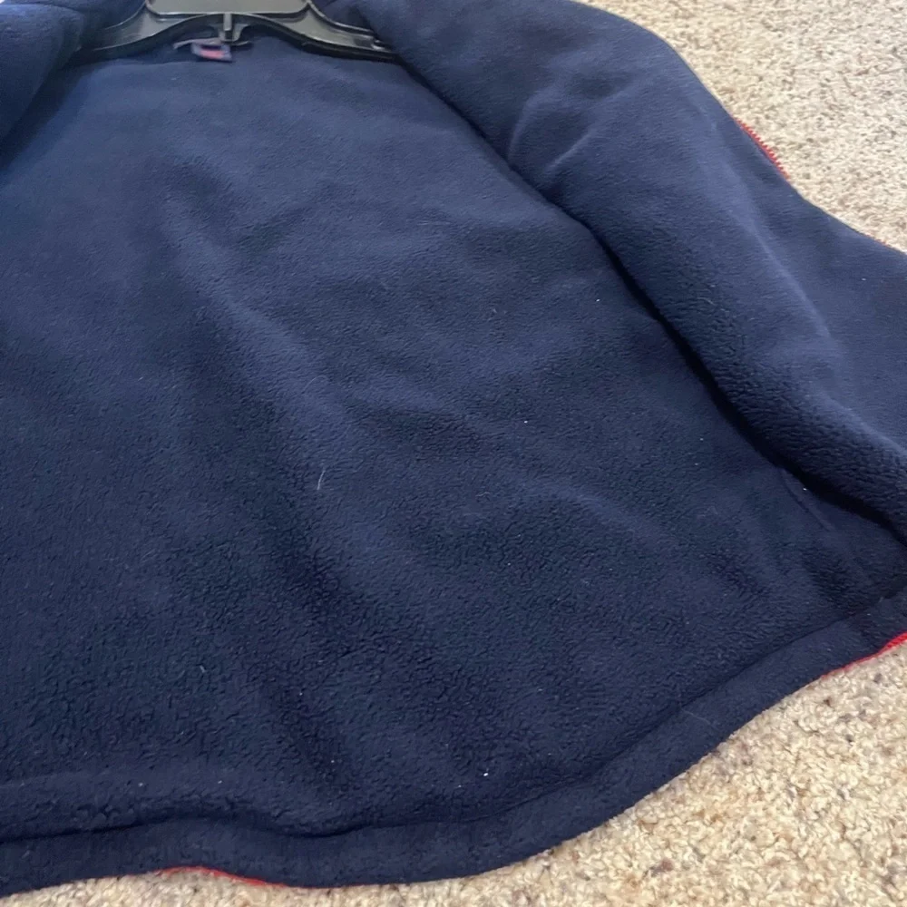 RALPH Ralph Lauren Red Fleece-Lined Vest - Women’s Large